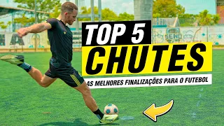 5 Maneiras de CHUTAR que Todo Jogador de Futebol Deveria Saber Fazer