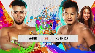 A-Kid Vs Kushida - WWE NXT 15/03/2022 (En Español)