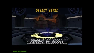 Star Wars Rogue Squadron Walkthrough N64 Chapter 10: Prisons of Kessel HD 1080p