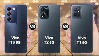 Vivo T3 Vs Vivo T2 Vs Vivo T1 Full Comparison | Which is best ???
