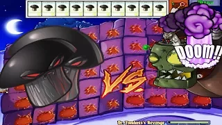 Plants vs  Zombies Hack 100% Full Doom-shroom vs Dr. Zomboss