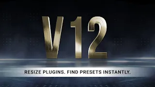 Introducing Waves V12 – Resize Plugins. Find Presets Instantly.