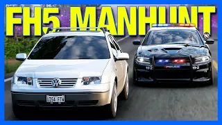 Forza Horizon 5 Online : MANHUNT!!