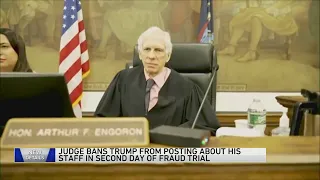 New York judge issues gag order after Trump attacks clerk on Truth Social