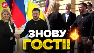 😍⚡️Президентка Словаччини прибула до Києва! / Кадри зустрічі зі ЗЕЛЕНСЬКИМ