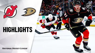 NHL Highlights | Devils @ Ducks 03/01/20