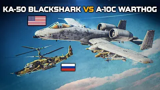 A-10C Warthog Vs Ka-50 Blackshark | Fixed Wing Vs Helo | Digital Combat Simulator | DCS |