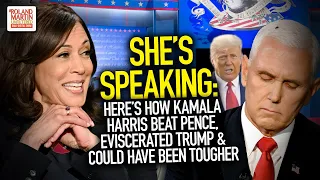She's Speaking: Here's How Kamala Harris Beat Pence, Eviscerated Trump & Could Have Been Tougher