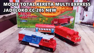 BIKIN LOKO CC 205 DARI KERETA MULTI EXPRESS