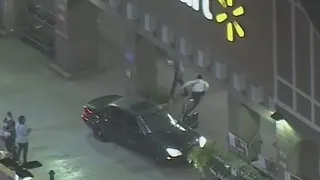 Suspect ditches car at Walmart, runs inside after Orange County chase