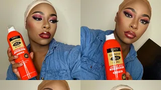 Beginner Friendly Bald Cap Method Using EBIN Wonder Lace Bond Spray