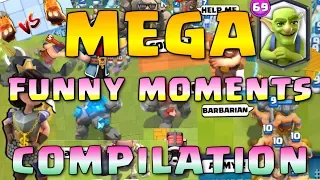 TOP Funny Moments, Glitches, Fails, Wins and Trolls Compilation #2 | CLASh ROYALE Montage