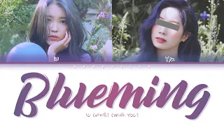 [Karaoke] IU Blueming Lyrics (아이유 블루밍 가사) (2 Members Ver.) (Color Coded Lyrics)