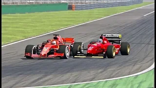 Ferrari F1 2018 vs Ferrari F1 1994 - Monza