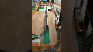 lego trains 60337 and 60197 out for a spin