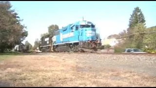 Conrail GP38-2 NS #5277 and NS High Hood (with multiple horns)!