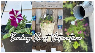 SUNDAY RESET EASY BACKYARD PROJECT || Permie step for beginners