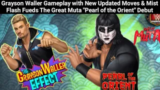 WWE Champions Grayson Waller Moves Update & The Great Muta "Pearl of the Orient" Debut @ Flash Fueds