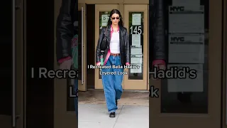 Re-Create Bella Hadid's Outfit This Fall | Who What Wear #bellahadid #fallfashion