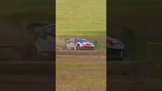 Roaring through the dirt in Toyota Yaris GR. Elfyn Evans - WRC Safari Rally Kenya 2023