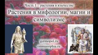 Растения. Часть 1 – растения в язычестве.