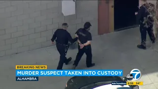 El Sereno stabbing suspect in custody after standoff at Alhambra home