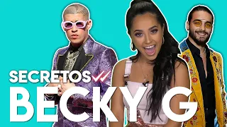 Becky G ve a Bad Bunny y Maluma como nadie los ha visto | Secretos