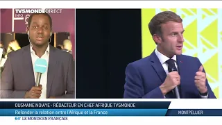 28ème Sommet Afrique-France : des échanges vifs entre les jeunes et Emmanuel Macron