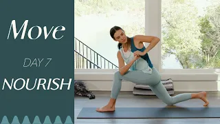 Day 7 - Nourish  |  MOVE - A 30 Day Yoga Journey