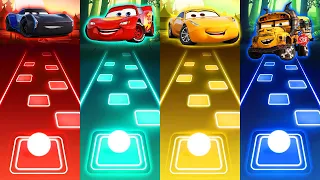 Cars Team Jackson Storm - Lightning McQueen - Cruz Ramirez - Miss Fritter | Tiles Hop EDM Rush