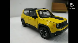 Brand new Jeep Renegade Trailhawk 1:24 scale by Welly