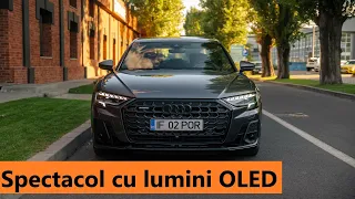 Cele mai SPECTACULOASE lumini de pe un model de serie: Noul Audi A8