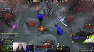 Arteezy teaches 200 IQ Farming Pattern to chat