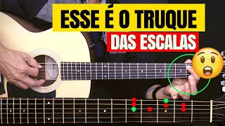 TRUQUE FÁCIL da ESCALA MAIOR - Como não aprendi isso antes - Aula completa🎸👊 Prof.  Sidimar Antunes