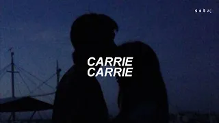 Carrie - Europe (Letra Español e Inglés)