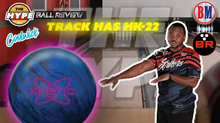 First Track Ball with HK-22 | Track Kinetic Cobalt | The Hype | Bowlersmart