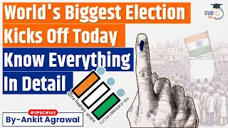 World's Biggest Election Kicks Off Today | Lok Sabha Election 2024, Phase 1 | UPSC