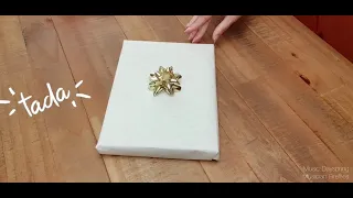 Gift Wrap Hack - Not quite enough paper?