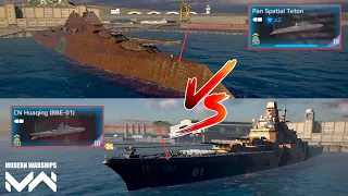 Pan Spatial Teton vs Cn Huaqing/ Which one is best? is it worth to buy? #modernwarships