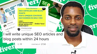 I Paid Fiverr £10 To Write Me SEO Optimized Content!