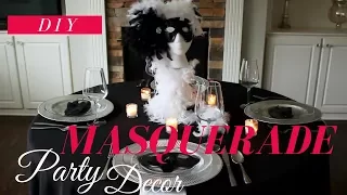 DIY | Masquerade Party Decoration Ideas | Masquerade Centerpiece