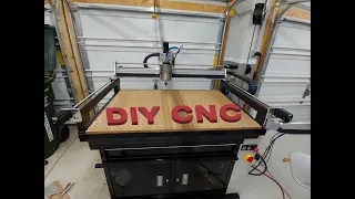 DIY CNC Router, finished product overview