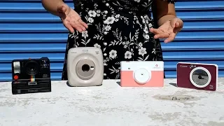 Best instant cameras 2019 Canon Ivy Cliq+, Minolta Instapix, Polaroid Onestep+, Fujifilm Instax SQ20