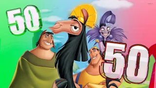 Kuzco, l'Empereur Mégalo - 50/50 (critique)