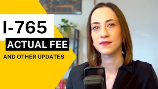 WHAT IS I-765 FEE FOR c(9) | And other updates, I-765 Processing time 2024