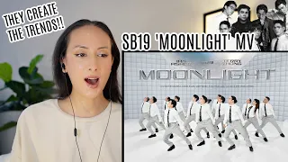 Ian Asher, SB19, Terry Zhong 'MOONLIGHT' Music Video REACTION