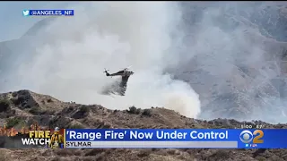 Range Fire In Sylmar Under Control