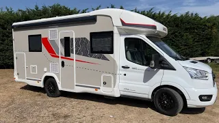Lift bed motorhome prices drop 2023: Face to Face La Marca Challenger Graphite 380 Edition