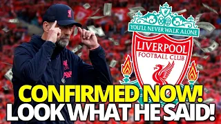 💥 JUST ANNOUNCED! SEE WHAT HE SAID! LATEST NEWS FROM LIVERPOOL