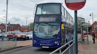 *Kickdown* *Hellfire* *Blown Exhaust*Arriva Yorkshire 1505 YJ59 BTZ On Service 156 to Ferry Fryston